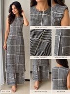 Black and White Co-ord set
