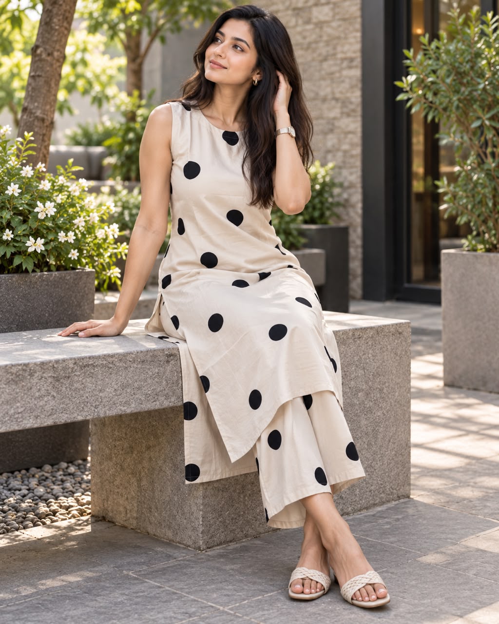 Polka Dot  Co-ord Set